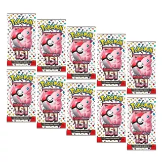 Pokémon Copag10 Boosters Escarlate E Violeta 151 Copag Português
