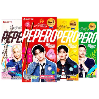 Stray Kids escolha seu ídolo Biscoito Coreano Original Pepero Palitos C/ Chocolate