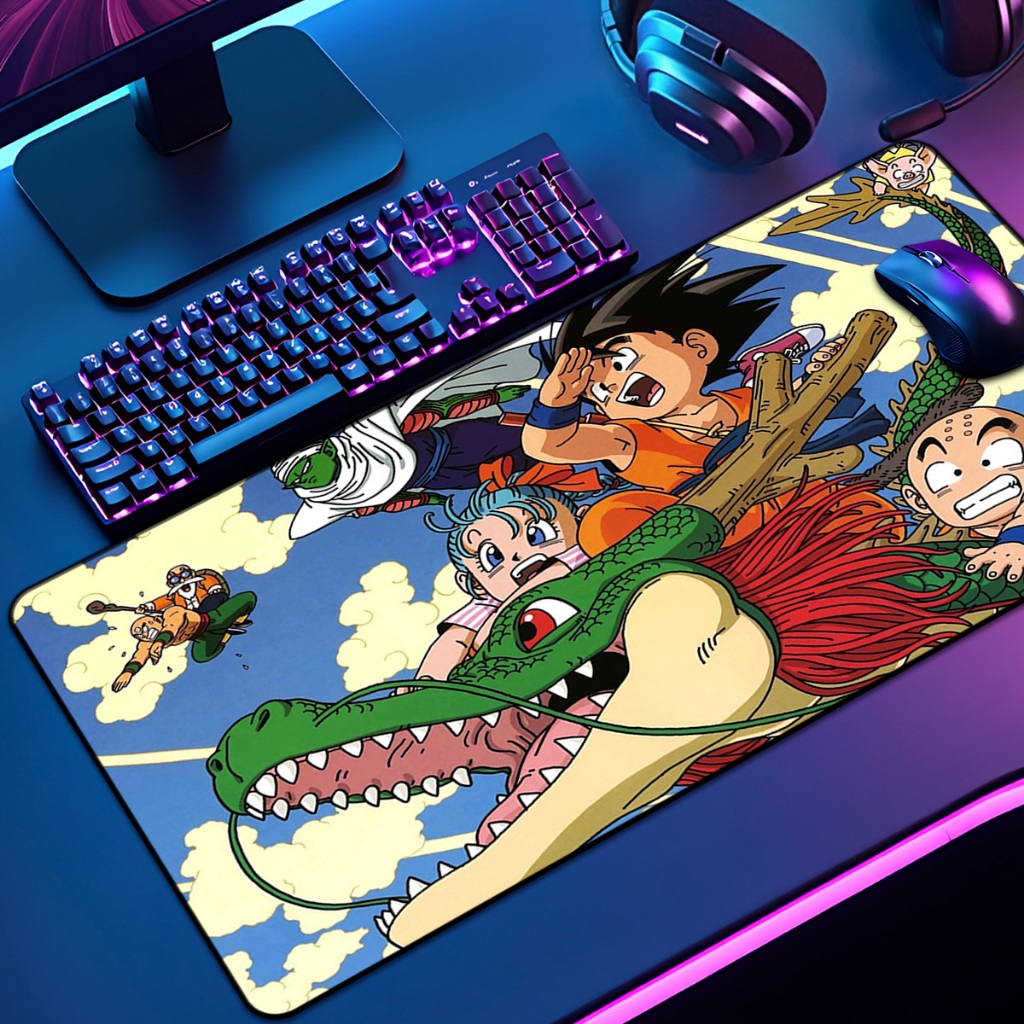 Mouse Pad Grande Gamer DBZ 2 65x30 70x35 80x35 90x40 90x50 120x60 ...