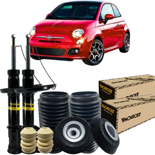 Par Amortecedor Dianteiro Monroe + Batente Coifa Coxim 500 Mexicano 1.4 8v 1.4 16v 2012 á 2017 em Oferta na Shopee