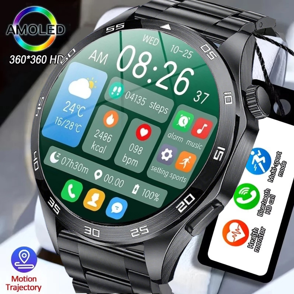 Smart Watch M19 Original Masculino AMOLED Tela HD ...