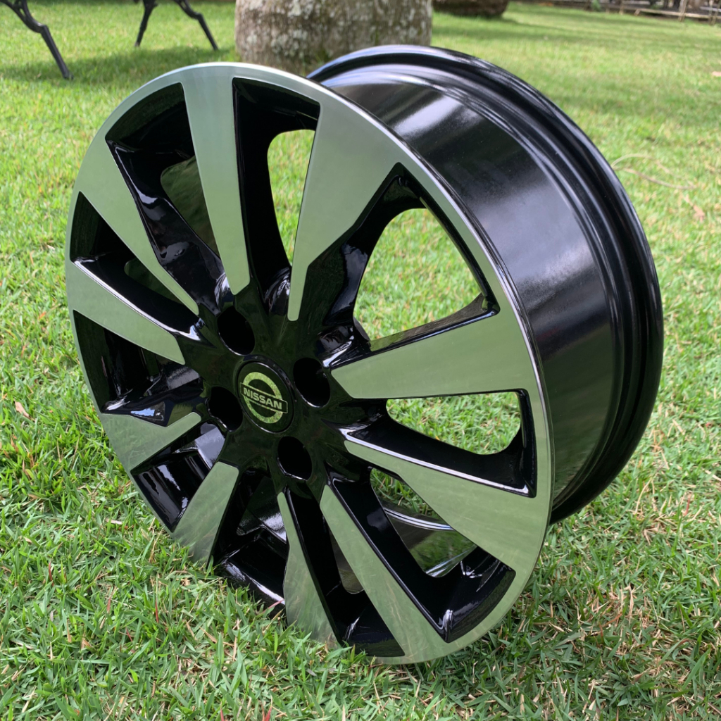 Jogo De Rodas Nissan Kicks Aro 16 Furação 4x100 Rodão Liga Leve