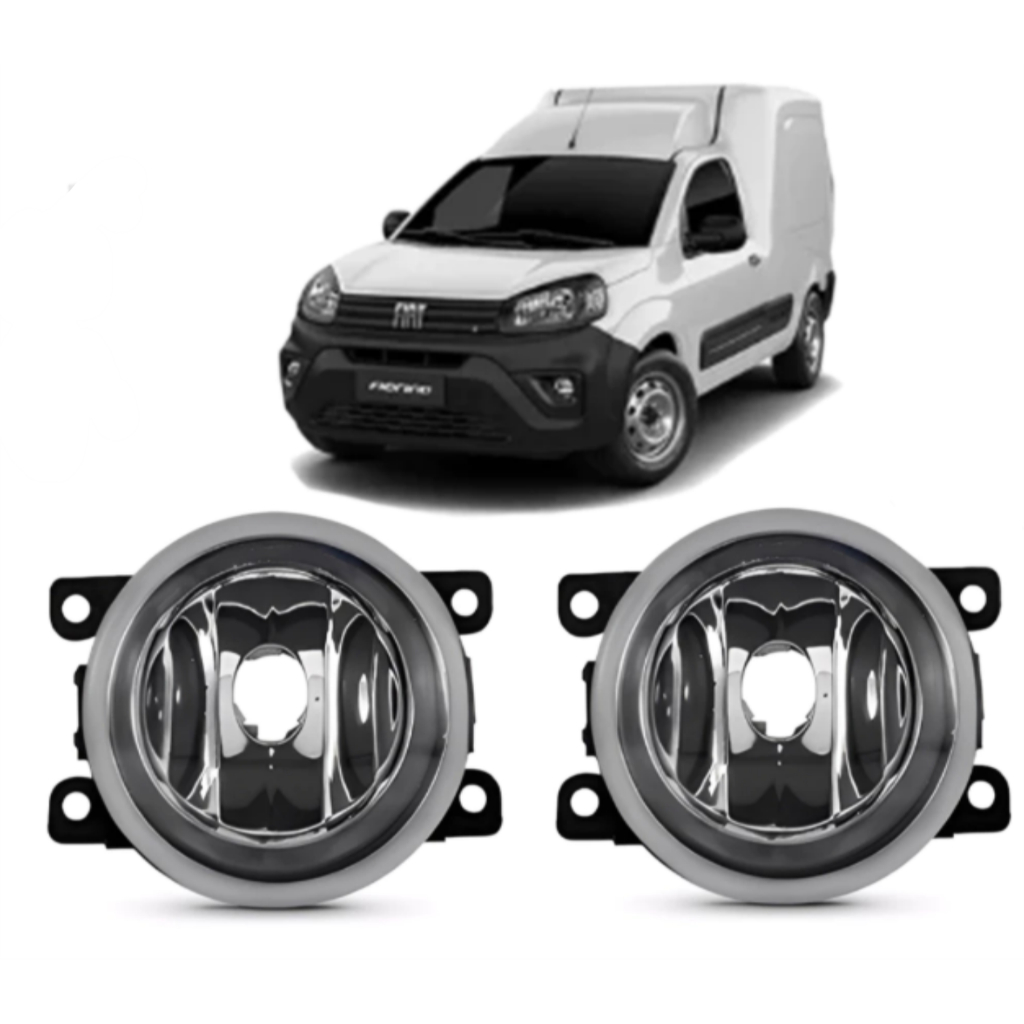 Par Farol De Milha Neblina Fiat Fiorino 2022 2023 2024 2025 2026 ...
