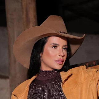 Chapéu Americano Feminino Boiadeira, Rodeio, Vaquejada