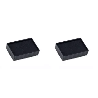2 Almofadas Pretas Refil Para Carimbo Datador Trodat Printy 4850/4810/4836