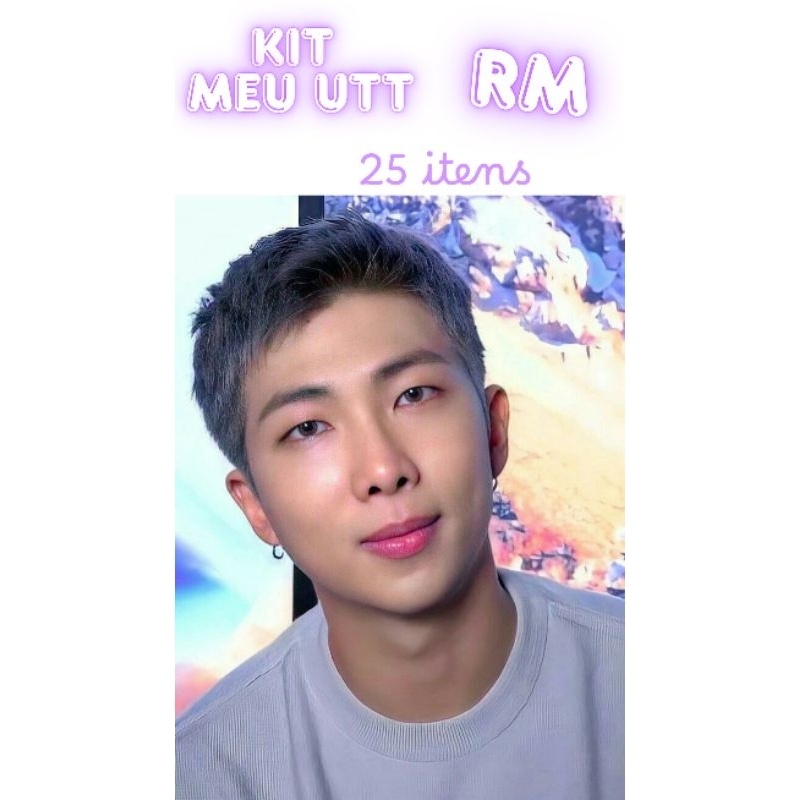 KIT MEU UTT/ BIAS KIM NAMJOON - RM bts 25 itens + Brinde