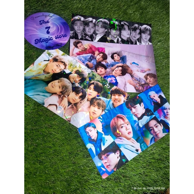 KIT FÃ MEU UTT - BIAS SUGA / MIN YOONGI bts 25 itens+ brinde