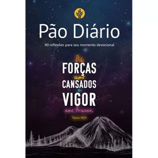 Pão Diário | 90 reflexões para seu momento devocional | Capa Vigor em Oferta na Shopee