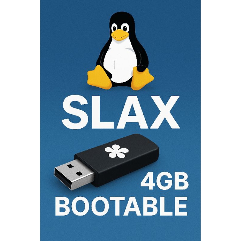 Pendrive bootavel 4gb Linux Slax | Shopee Brasil