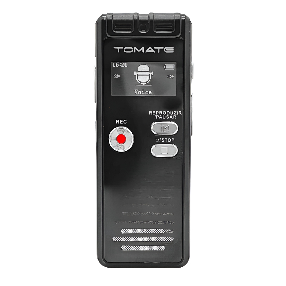 Gravador de Voz Digital Mt-559 tomate Gravador de Voz 8GB Áudio