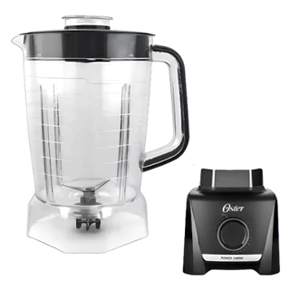 Copo Jarra Compativel Liquidificador Oster Power 1400 Full Oliq610 Preto