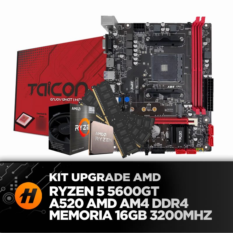 Kit Ryzen 5 AM4 Upgrade Ágil | Shopee