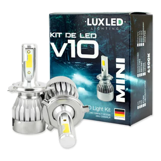 Kit 4 Ultra Led Farol Alto Baixo Milha 22000 Lumens 6500K - ASTRA