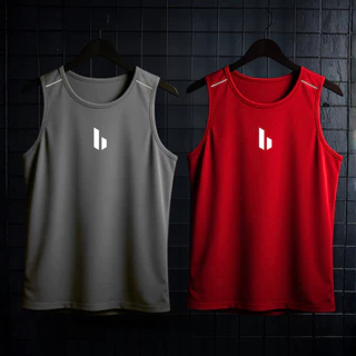 Kit 2 Regatas Masculinas Dry Fitess Camisas DryFit Masculino Regata Academia