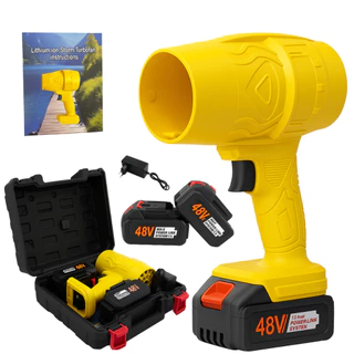 Soprador Elétrico Sem Fio 48V - 300W – Alta Potência e Autonomia - Soprador de Folhas