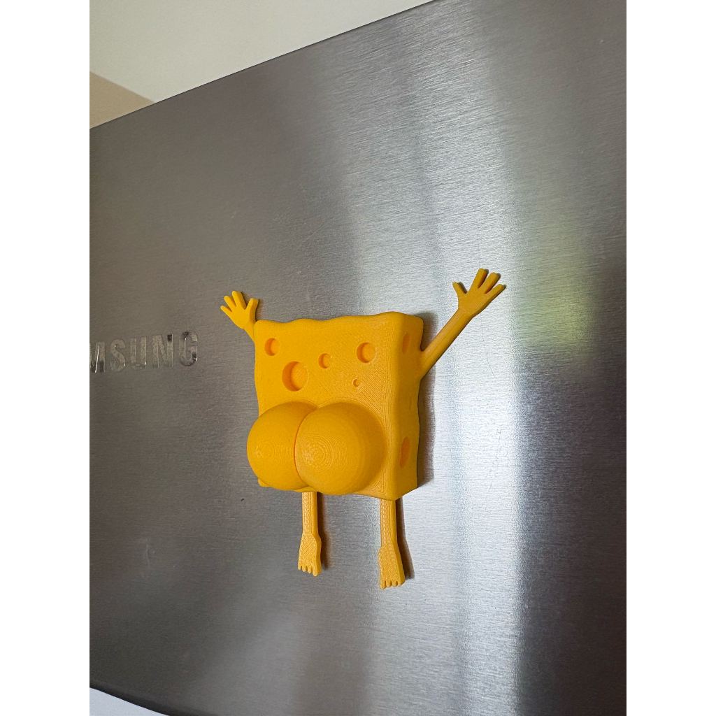 Imã de Geladeira Bob Esponja