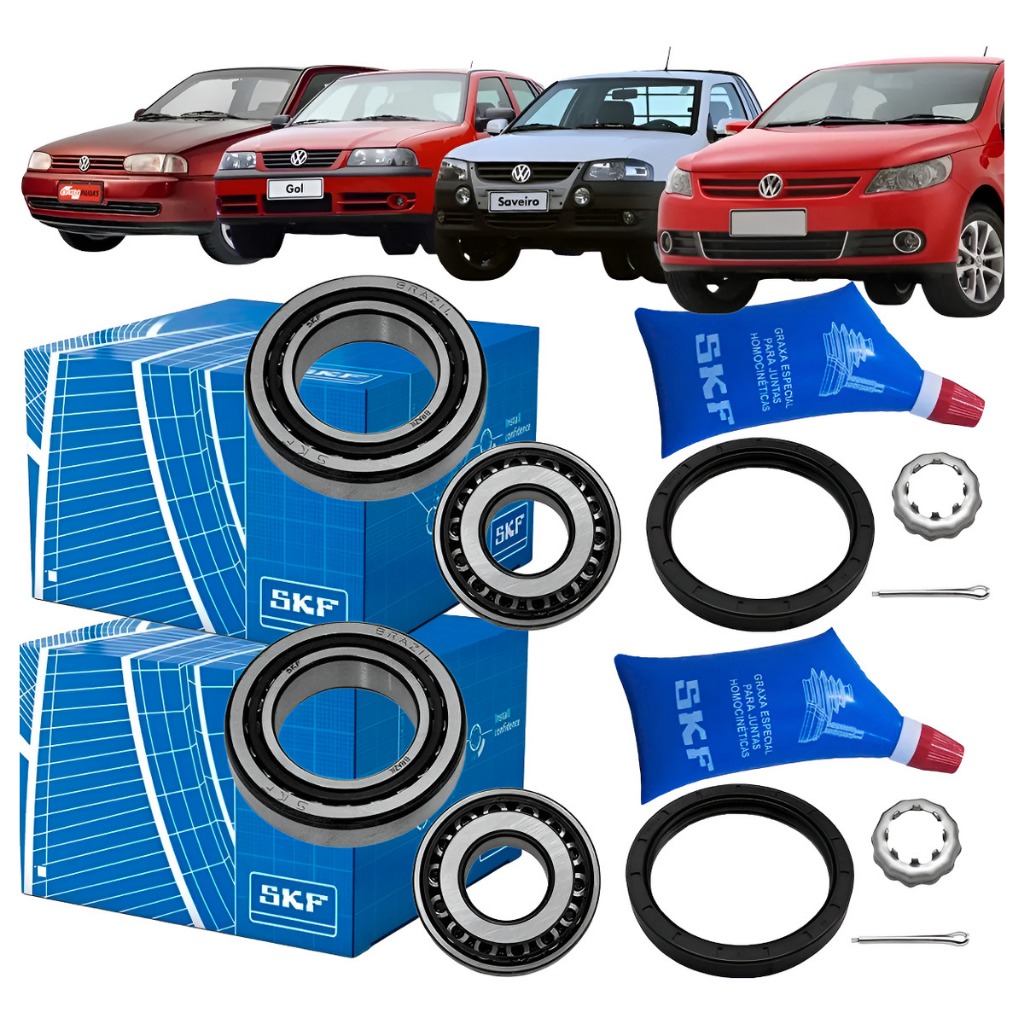 Par Rolamento Roda Traseira Gol G1 G2 G3 G4 G5 Original Skf | Shopee Brasil