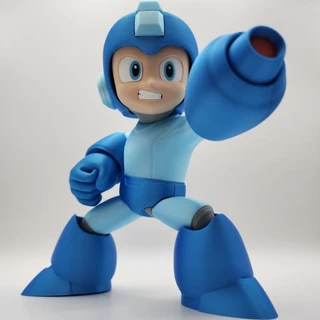 Action Figure Mega Man Rockman Boneco Colecionável 16cm