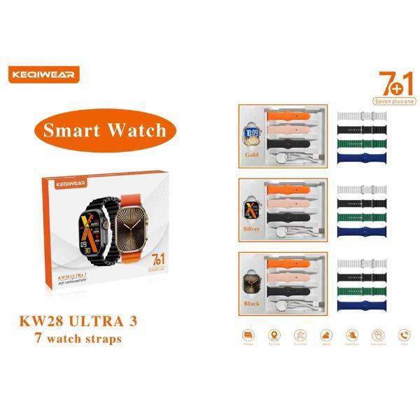 Smartwatch 7+1 Ultra 3 (colours)