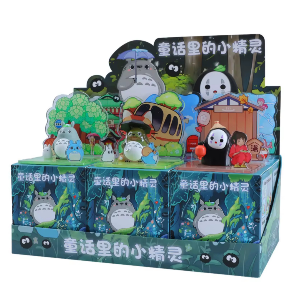 t*k様 ACATE x cuervo bopoha GHIBLI Box Ca Blind box Studio Ghibli Totoro Chihiro Kiki (1 CAIXA SURPRESA