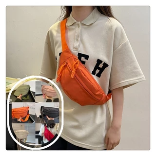Unissex Trendy Crossbody Bolsa Pacote De Cintura De Grande Capacidade Para Esportes E Casuais