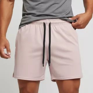 Shorts Masculino DryFit Elastano Bermuda Treino Academia Moda Fit Bege Uso Diário Envio Imediato