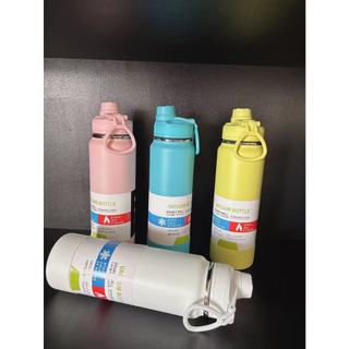 Garrafa Térmica com CAPA Protetora 600ml 800ml 1000ml  Espacial Quente & Frio Com Isolamento De Inox Grande Capacidade