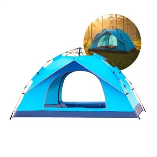 Barraca Camping Compacta com Bolsa Automática 4 Pessoas 200x210cm em Oferta na Shopee