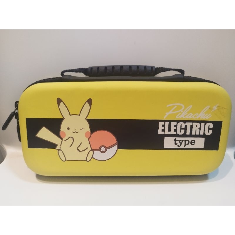 Estojo Case Pikachu Electric Type Nintendo Switch