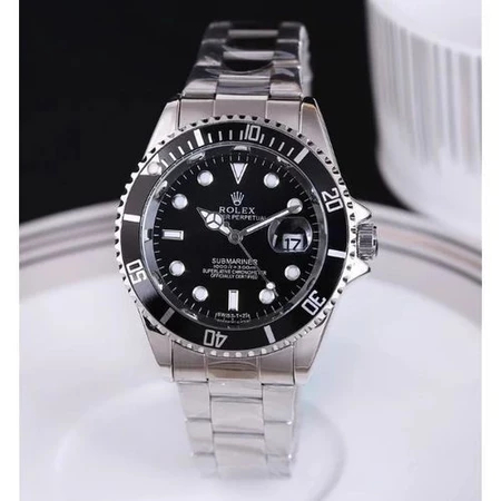 Relógio Masculino Submariner Luxo Elegante Pulseira Aço Com Caixa