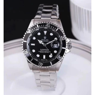 Relógio Masculino Submariner Luxo Elegante Pulseira Aço Com Caixa
