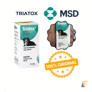 Triatox Carrapaticida E Sarnicida 40ml Amitraz Msd em Oferta na Shopee