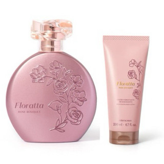 O BOTICÁRIO FLORATTA ROSE BOUQUET KIT 75ML+HIDRATANTE-FEMININO, FLORAL E DELICADO em Oferta na Shopee