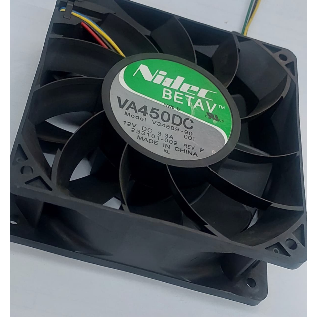Ventilador Nidec Betav 12v 3,30a 120x120x38mm Modelo V34809-90 Led ...