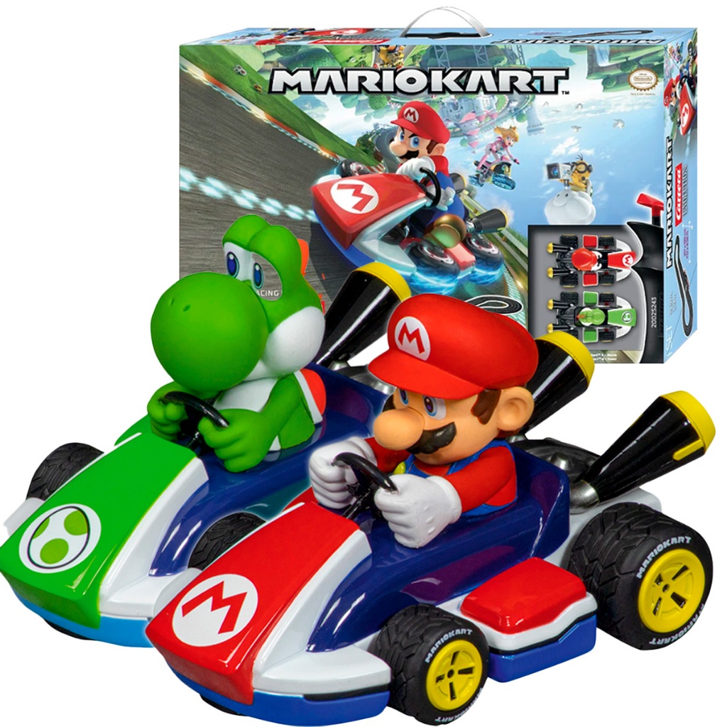 AUTORAMA PISTA ELETRICA CARRERA MARIO KART 5,9 METROS 1/32 OFICIAL ...