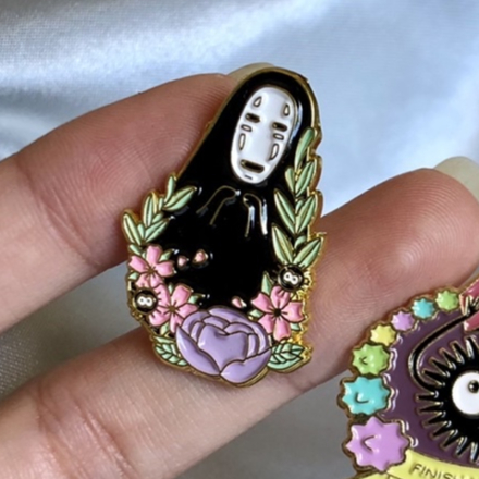 アクセサリー CHIHIRO Pins A Viagem de Chihiro: Sem Face e Fuligem | Broche pin Spirited