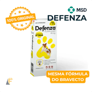 Defenza 2 A 4,5kg Cães Antipulgas E Carrapatos Msd em Oferta na Shopee