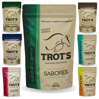 Erva Terere Trots Mate Premium Country Menta Stronger 500g