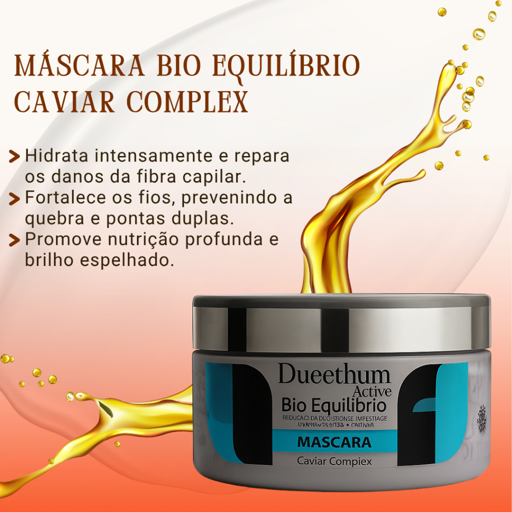 Máscara Capilar Bio Equilíbrio Nutrição Profunda e Reposição de Massa ...