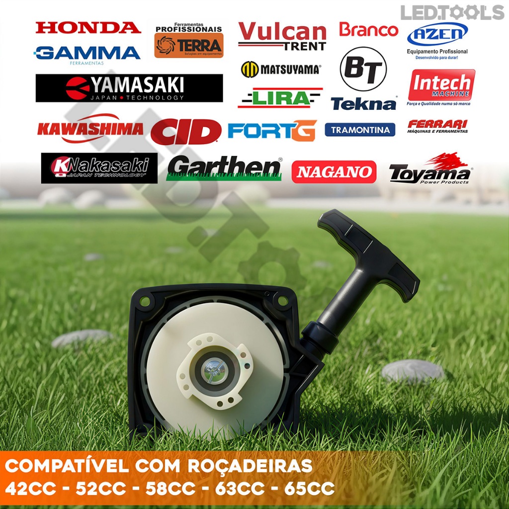 Corda Puxador De Partida - Roçadeira a Gasolina Nakasaki Modelo
