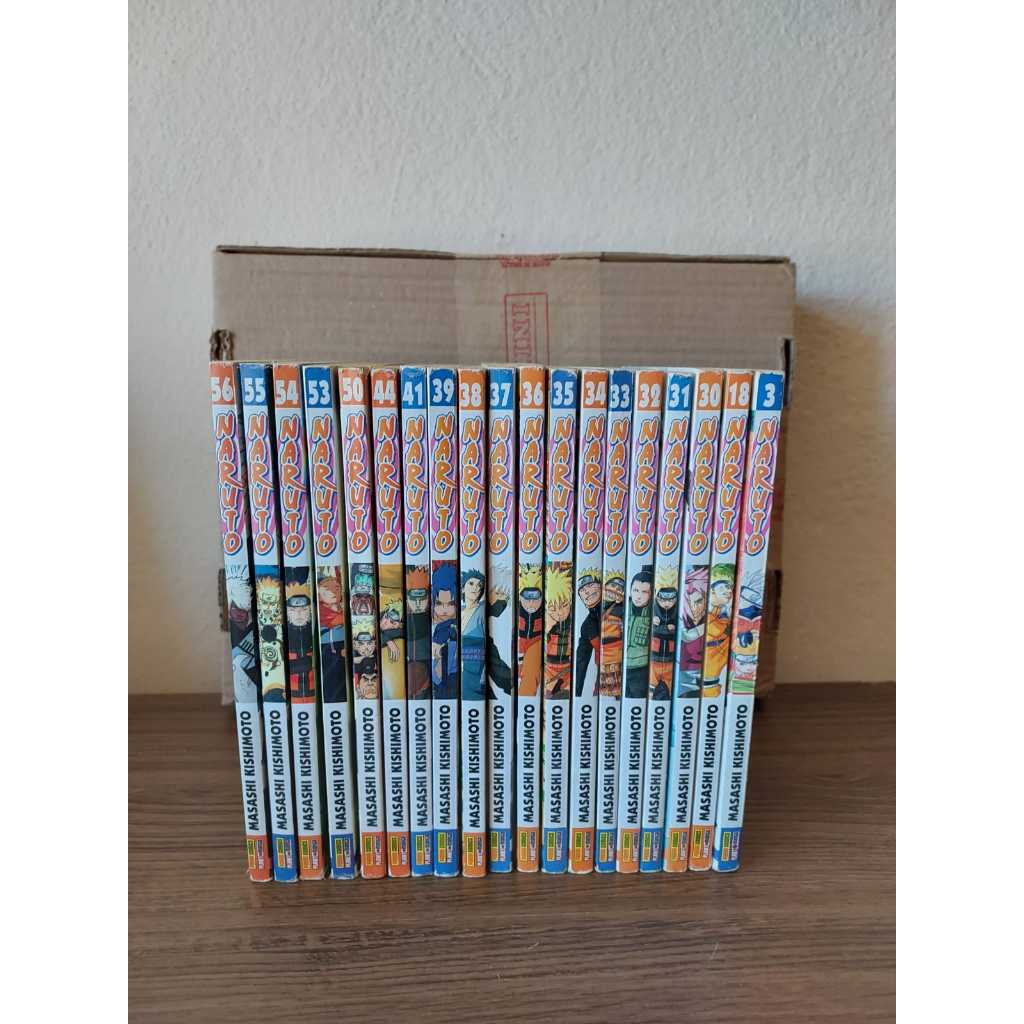 Mangás Naruto Clássico e Shippuden 1º Edição Editora Panini