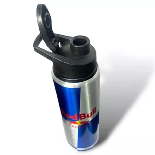 Garrafa Squeeze Alumínio 750ml RedBull garrafa academia corrida água garrafinha