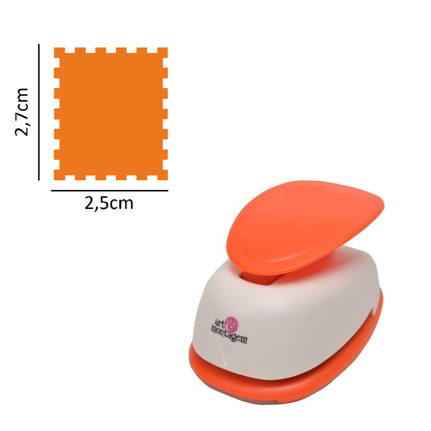 Furador Scrapbook Gigante Para Papel - Selo 2,7cm | Shopee Brasil