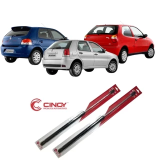 Par Amortecedor de Porta Malas Para Tampa Traseira Fiat Palio Fire 1996 até 2016 Par Amortecedor de Porta Malas Para Tampa Traseira Fiat Palio Fire 1996 até 2016