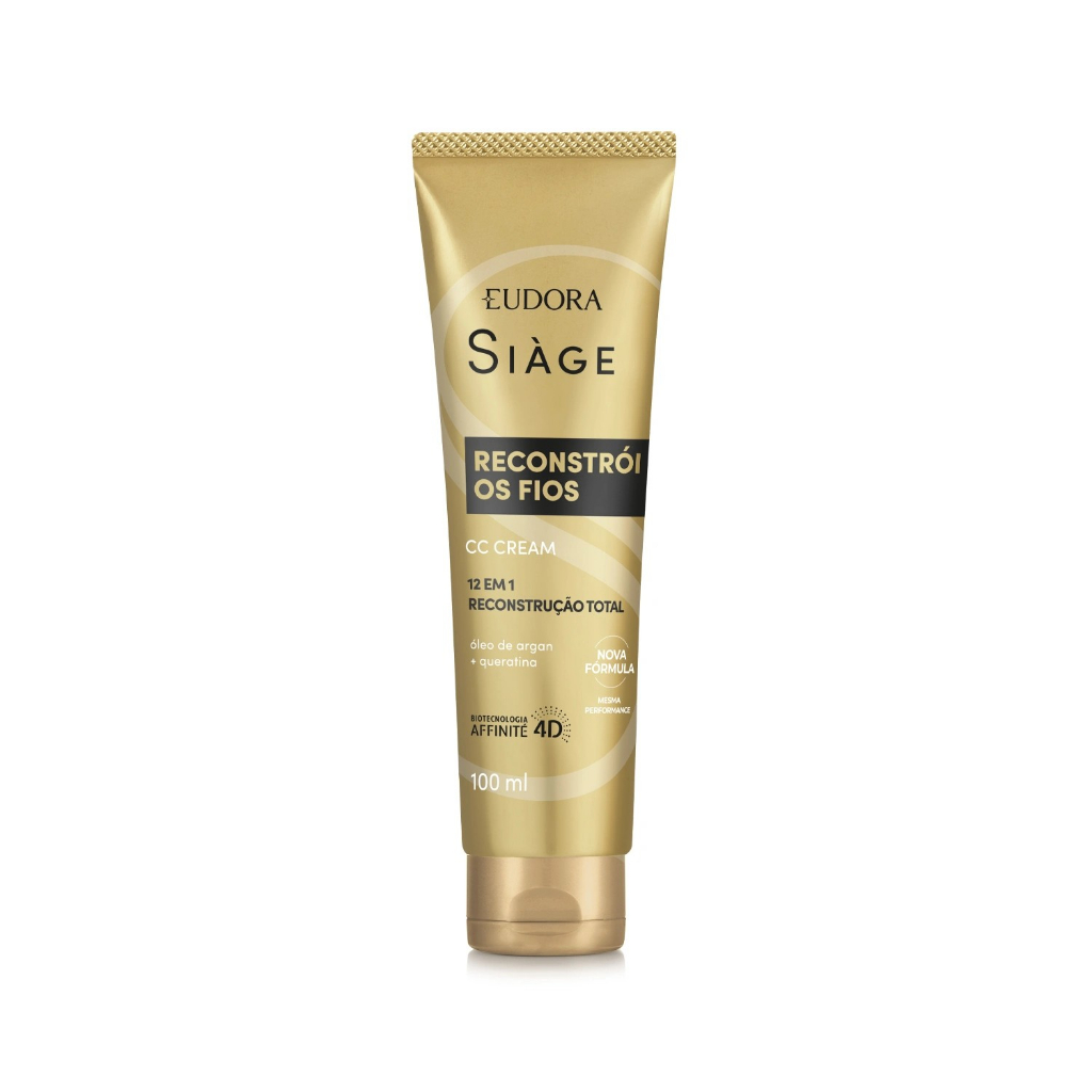 Eudora Cc Cream Siàge Reconstrói Os Fios 100Ml.