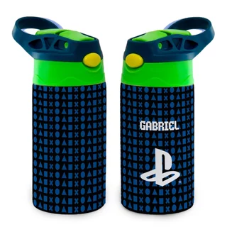 Garrafa Térmica Gamer Playstation Personalizada