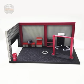 Diorama Mini Oficina para Hot Wheels Escala 1:64