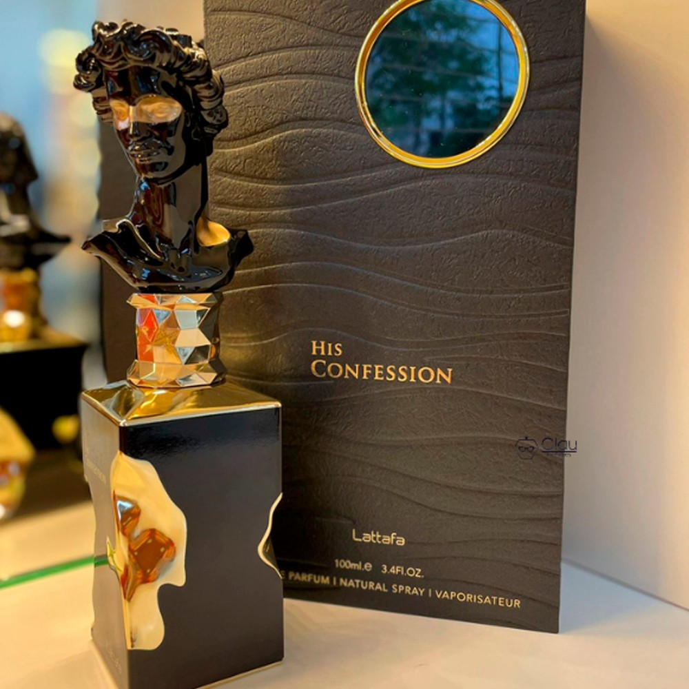 Perfume His Confession Lattafa Edp Masculino 100ml | Shopee Brasil