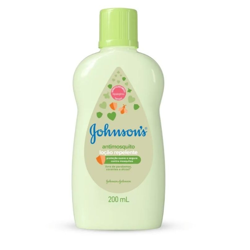 Johnson's Baby Loção Repelente Sem Álcool Anti Mosquito,200ml
