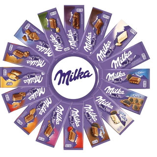 Barra De Chocolate Milka Diversos Sabores Na Variaçao Importado